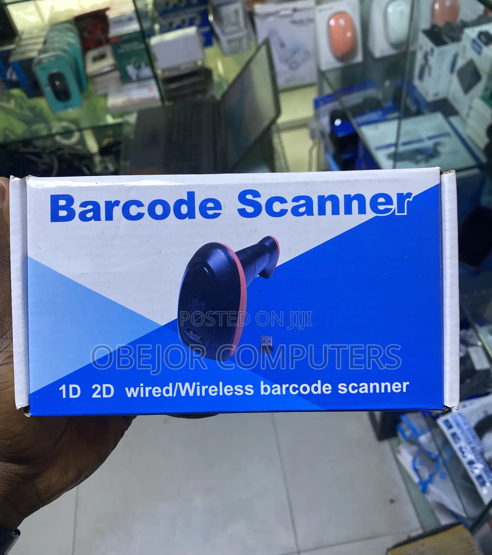 A8 1d 2d Wireless Barcode Scanner