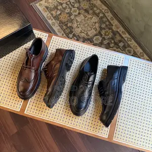 Original Leather Semi Brogue Shoes