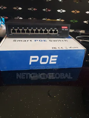 Smart Poe Switch – High Power (8-Port + Uplink)