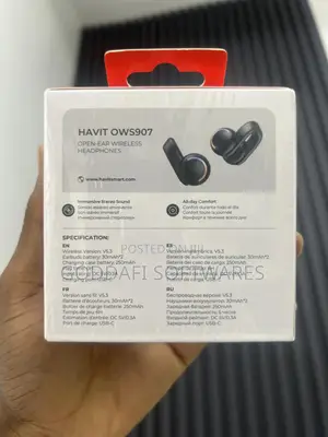 Havit Ows907 Open-Ear Wireless Headphones | Goddafi Stores