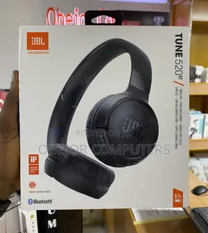 JBL Tune 520bt Wireless on-Ear Headphones With JBL Pure Bass Sound Bt5
