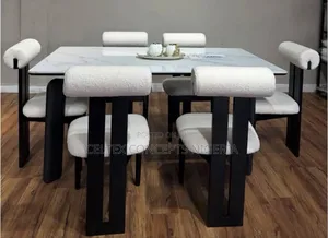 Marble Dining Table 6 Seater