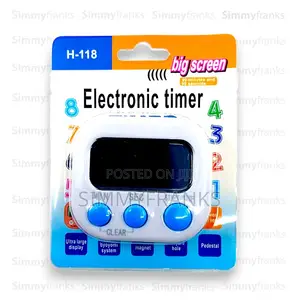 Electronic Timer - White /H-118