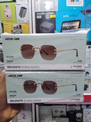 Green Lion Silvante Sunglasses - Gold