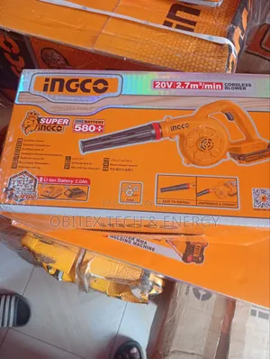 Ingco 20v Lithium-ion Cordless Blower – Handheld Power Tool