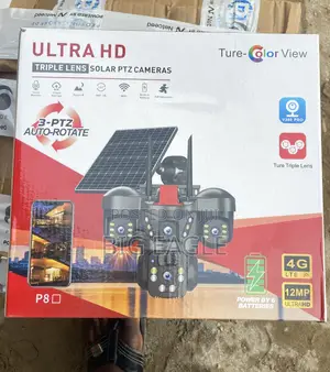 3 Lens V380, 4g, 9mp Human Detection and Tracker, Night Vision.