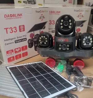 Automatic Rotating Smart Solar Camera