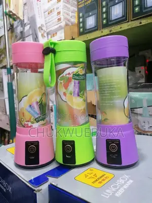 Portable and Rechargeable Battery Juice Blender 380ml