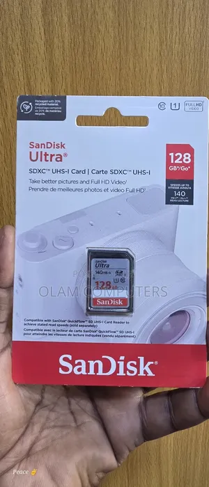 Sandisk Ultra SDXC Uhs-I Card