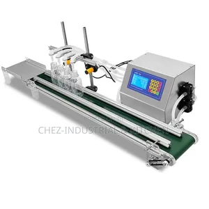 4 Nozzle Liquid Filling Machine With Conveyor