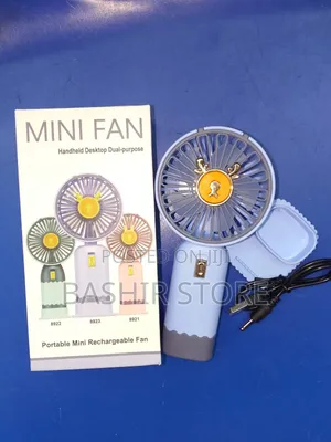 Portable Mini Rechargeable Fan.
