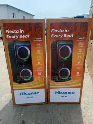 Hisense Party Dj Speaker 400w (Hp300) – Non-Rechargeable