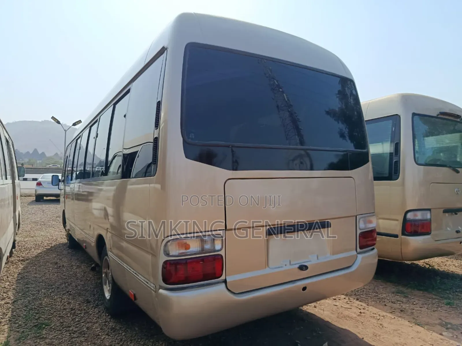 Toyota Coaster 2012 Gold