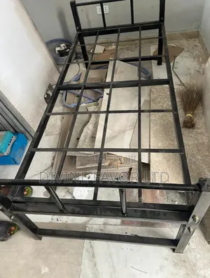Metal Bedframe 6 by 3 Feet for Security House.