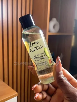 Love Nature Nourishing Body, Face Hair Oil With Organic Avocado Oil