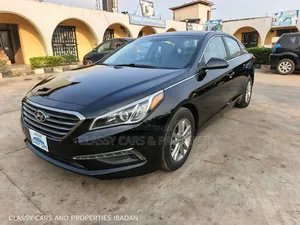 Hyundai Sonata Sport 2.0T 4dr Sedan (2.0L 4cyl Turbo 6A) 2015 Black