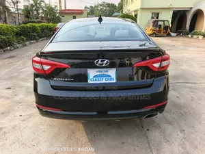 Hyundai Sonata Sport 2.0T 4dr Sedan (2.0L 4cyl Turbo 6A) 2015 Black