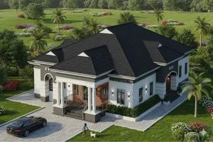 3 Bedroom Bungalow Architectural Design