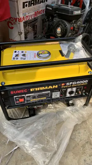 Sumec Firman 4.5kva Petrol Generator 100% Copper Coil