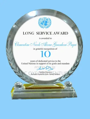 Crystal Glass Award