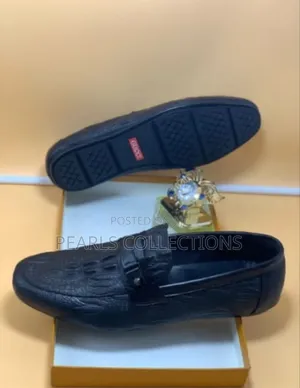 Gucci Loafers Black Leather Shoes