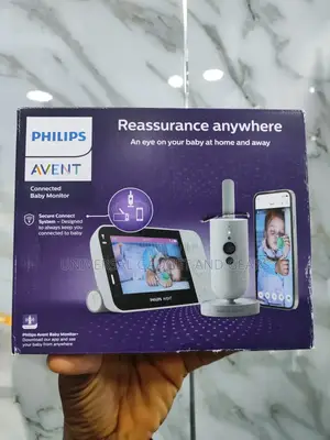 Philips Avent Connected Baby Monitor With Wifi, High-Quality Hd Camera