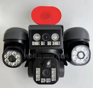 Hd Triple Lenses Solar Camera Full Color