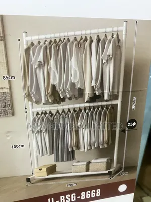 High Quality Garment Rack Single Pole Cloth Hanger Bearing 60kg