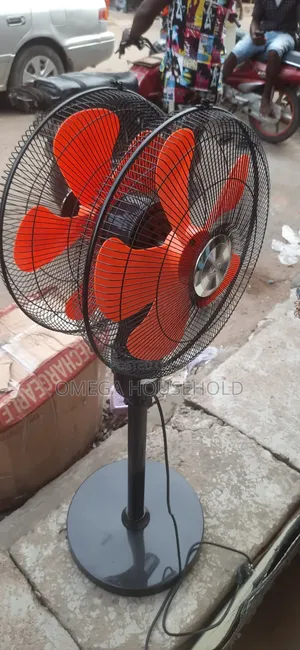 360 Degree Oscillation Double Head Fan