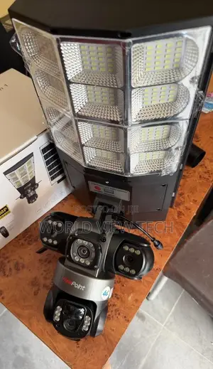 Ai Solar Triple Lens Camera With Street Light 500w