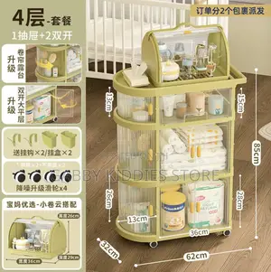 Trolley/Storage Rack With Bottles Dryer