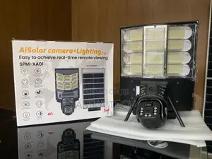 Solar Street Light With CCTV Camera
