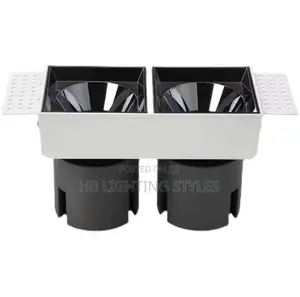 Double Head Frameless Spotlight