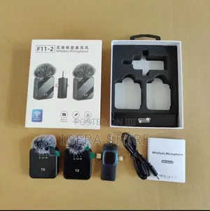 F11-2 Wireless Microphone 3in1