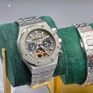 Audemars Piguet Quality Luxury Men Chronograph Chain Strap Wristwatch