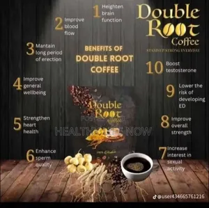 Double Root Coffee to Improve General Wellness of a Man