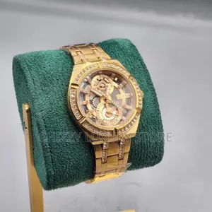 Guess Quality Luxury Men Chronograph Chain Strap Water