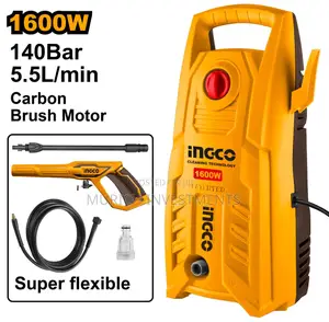 Ingco 1600w High Pressure Washer Hpwr16008