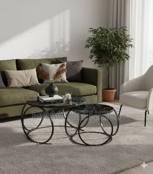 Luxury Nesting Centre Tables With Mable Top