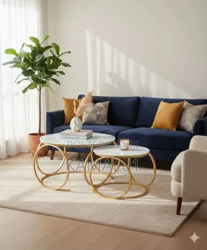Nordic Glass Twin Table