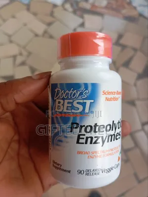 Proteolytic Enzymes and Serrapeptase 120,000spu, 90 Caps.