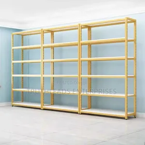 Heavy Duty Gold and White Display Stand