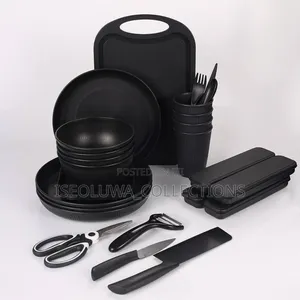 37pcs/Set Healthy Eco-Friendly Thickened Dinnerwares/Serving Set