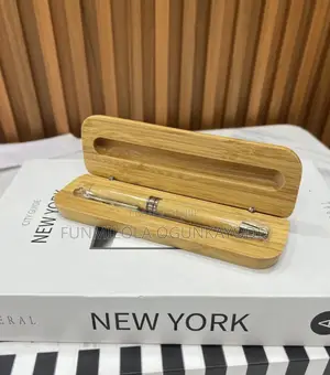 Wooden Pen and Case for Souvenir