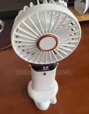 Hand Held Fan With Stand