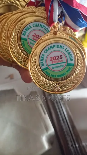 Gold Medals With Branding