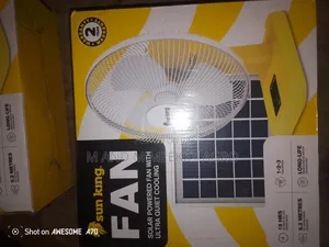 Sun King Table Fan – Cooling Without Power Failure!