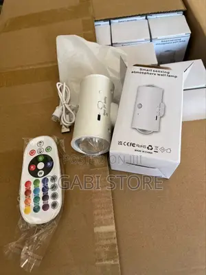 Rechargeable Magnetic Motion Sensor Night Light With Remote