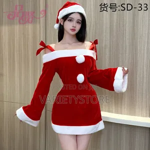 Women's Christmas Dress Sexy Santa Claus Costume