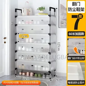 7 Layer Shoe Racks With Cover